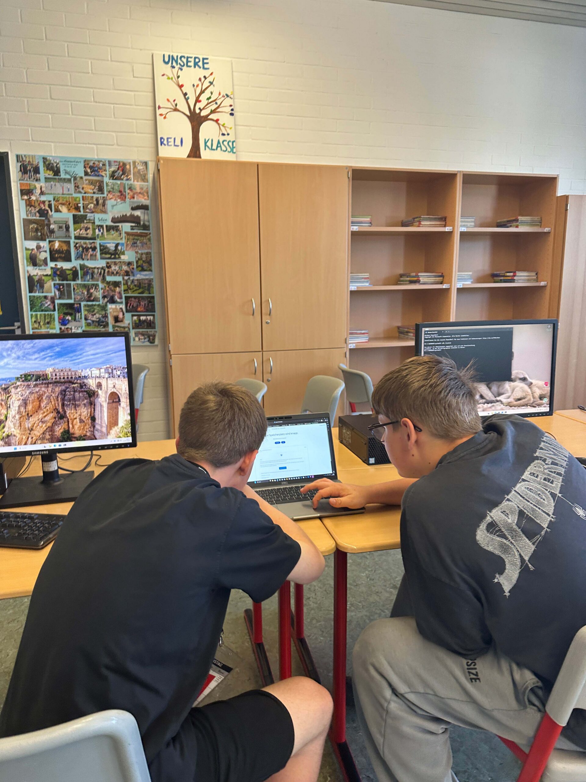 Arbeiten mit Laptop
